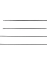 Spec-D Stainless Steel 4pc Side Door Trim Set Chevrolet Avalanche | Suburban 2007-2009                                     - TSM-AVA07SS - Image 9