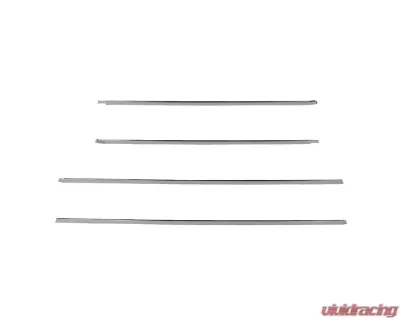 Spec-D Stainless Steel 4pc Side Door Trim Set Chevrolet Avalanche | Suburban 2007-2009 - TSM-AVA07SS