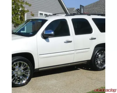 Spec-D Stainless Steel 4pc Side Door Trim Set Chevrolet Tahoe 2007-2009 - TSM-TAH07SS