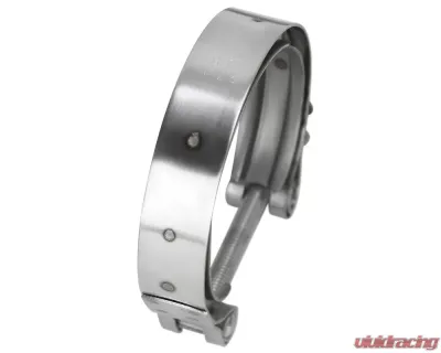 Spec-D Universal 2.5" Mild Steel V-Band Clamp Assembly - VBF-MS250