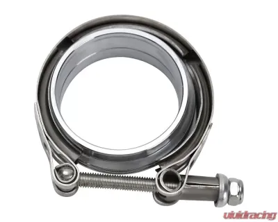 Spec-D Universal 2.5" Mild Steel V-Band Clamp Assembly - VBF-MS250