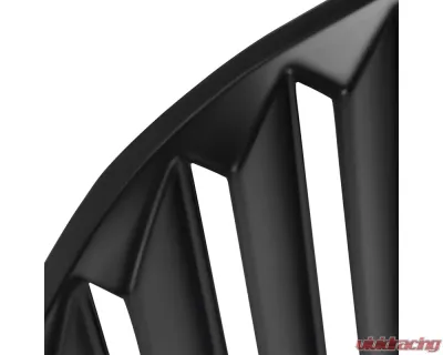 Spec-D Matte Black Polypropylene Window Louvers Dodge Challenger 2008-2020 - WLUQ-CHA08ABK-AK