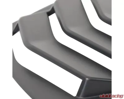 Spec-D Matte Black Window Louvers Dodge Charger 2011-2021 - WLUQ-CHG11BK-PQ