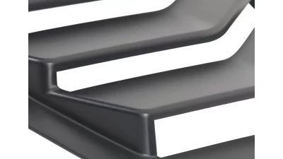 Spec-D Matte Black Window Louvers Dodge Charger 2011-2021                                     - WLUQ-CHG11BK-PQ - Image 5