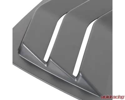 Spec-D Matte Black Window Louvers Dodge Charger 2011-2021 - WLUQ-CHG11BK-PQ