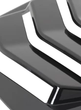 Spec-D Glossy Black ABS Window Louvers Dodge Charger 2011-2021                                     - WLUQ-CHG11GB-PQ - Image 3