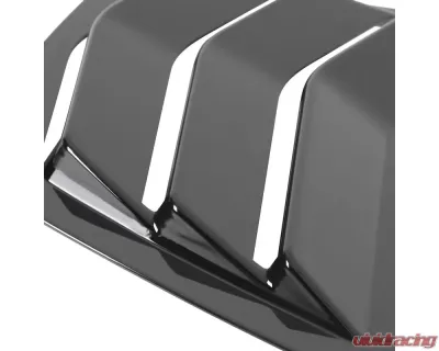 Spec-D Glossy Black ABS Window Louvers Dodge Charger 2011-2021 - WLUQ-CHG11GB-PQ