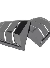 Spec-D Glossy Black ABS Window Louvers Dodge Charger 2011-2021                                     - WLUQ-CHG11GB-PQ - Image 7