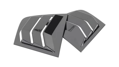Spec-D Glossy Black Window Louvers Dodge Charger 2011-2021                                     - WLUQ-CHG11GB-PQ - Image 7