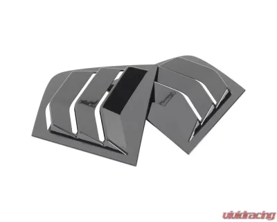 Spec-D Glossy Black ABS Window Louvers Dodge Charger 2011-2021 - WLUQ-CHG11GB-PQ
