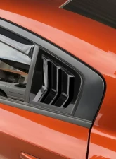 Spec-D Glossy Black ABS Window Louvers Dodge Charger 2011-2021                                     - WLUQ-CHG11GB-PQ - Image 10