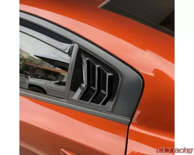 Spec-D Glossy Black ABS Window Louvers Dodge Charger 2011-2021 - WLUQ-CHG11GB-PQ