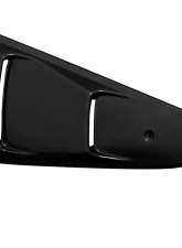 Spec-D Matte Black Textured ABS Quarter Window Louvers Ford Mustang 2005-2014                                     - WLUQ-MST05A - Image 3