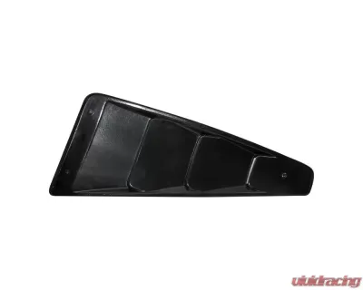 Spec-D Matte Black Textured ABS Quarter Window Louvers Ford Mustang 2005-2014 - WLUQ-MST05A
