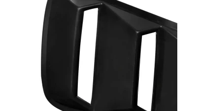 Spec-D Textured Black ABS Quarter Window Louvers Ford Mustang 2005-2014                                     - WLUQ-MST05B - Image 3