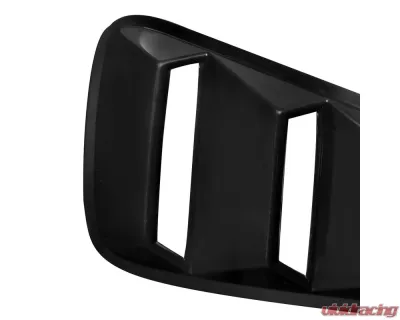 Spec-D Textured Black ABS Quarter Window Louvers Ford Mustang 2005-2014 - WLUQ-MST05B