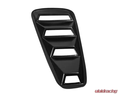 Spec-D Textured Black ABS Quarter Window Louvers Ford Mustang 2005-2014 - WLUQ-MST05B