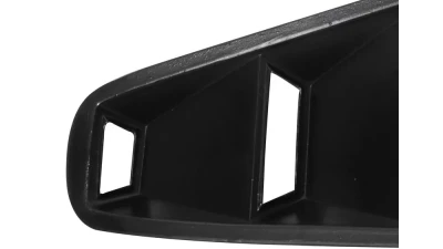 Spec-D Textured Black ABS Quarter Window Louvers Ford Mustang 2005-2014                                     - WLUQ-MST05B - Image 6