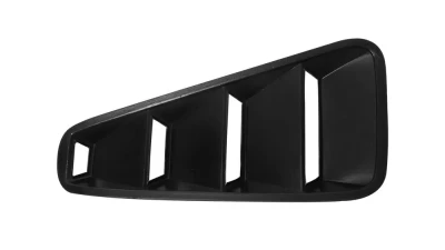 Spec-D Textured Black ABS Quarter Window Louvers Ford Mustang 2005-2014                                     - WLUQ-MST05B - Image 8