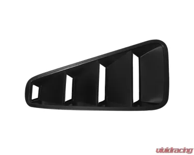 Spec-D Textured Black ABS Quarter Window Louvers Ford Mustang 2005-2014 - WLUQ-MST05B
