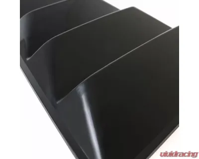 Spec-D Black ABS Quarter Window Louvers Ford Mustang 2015-2018 - WLUQ-MST15A