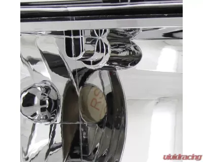 Spec-D Crystal Headlights (Chrome Housing/Clear Lens) Dodge Ram 1994-2002 - 2LH-RAM94-RS