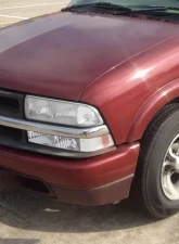 Spec-D Bumper Lights (Chrome Housing/Clear Lens) Chevrolet S10 | GMC Sonoma 1998-2004                                     - 2LB-S1098-RS - Image 8