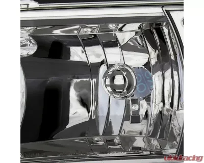 Spec-D Crystal Headlights (Chrome Housing/Clear Lens) Dodge Ram 1994-2002 - 2LH-RAM94-RS
