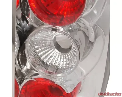 Spec-D Taillights (Chrome Housing/Clear Lens) Chevrolet | GMC 2000-2006 - LT-DEN00-TM