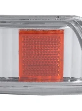 Spec-D Bumper Lights (Chrome Housing/Clear Lens) Chevrolet S10 | GMC Sonoma 1998-2004                                     - 2LB-S1098-RS - Image 7