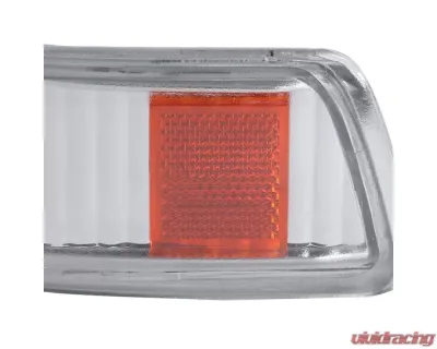 Spec-D Bumper Lights (Chrome Housing/Clear Lens) Chevrolet S10 | GMC Sonoma 1998-2004 - 2LB-S1098-RS