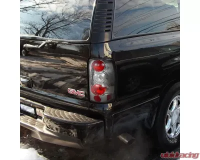 Spec-D Taillights (Chrome Housing/Clear Lens) Chevrolet | GMC 2000-2006 - LT-DEN00-TM