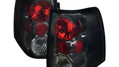 Spec-D Taillights (Chrome Housing/Smoked Lens) Ford Expedition 2003-2006                                     - LT-EPED03G-TM - Image 10