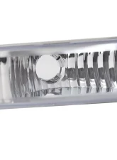 Spec-D Bumper Lights (Chrome Housing/Clear Lens) Chevrolet S10 | GMC Sonoma 1998-2004                                     - 2LB-S1098-RS - Image 2
