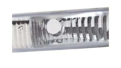 Spec-D Bumper Lights (Chrome Housing/Clear Lens) Chevrolet S10 | GMC Sonoma 1998-2004                                     - 2LB-S1098-RS - Image 2