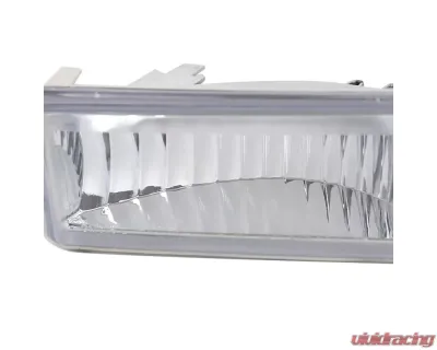 Spec-D Bumper Lights (Chrome Housing/Clear Lens) Chevrolet S10 | GMC Sonoma 1998-2004 - 2LB-S1098-RS