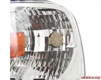 Spec-D Crystal Headlights (Chrome Housing/Clear Lens) Dodge Ram 1994-2002 - 2LH-RAM94-RS