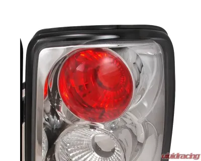 Spec-D Taillights (Chrome Housing/Clear Lens) Chevrolet | GMC 2000-2006 - LT-DEN00-TM