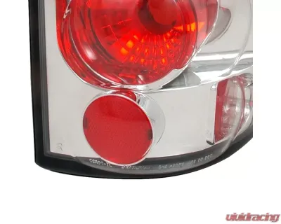 Spec-D Taillights (Chrome Housing/Clear Lens) Chevrolet | GMC 2000-2006 - LT-DEN00-TM
