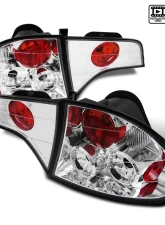 Spec-D Tail Lights Chrome Housing/Clear Lens Honda Civic Sedan 2006-2011                                     - LT-CV064-TM - Image 10