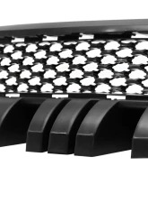 Spec-D Black Dual Snorkel Front Upper Grille Dodge Charger 2015-2022                                     - HG-CHG15BK-KH - Image 4
