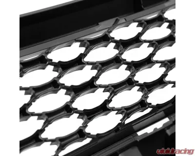 Spec-D Black Dual Snorkel Front Upper Grille Dodge Charger 2015-2022 - HG-CHG15BK-KH