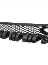 Spec-D Black Dual Snorkel Front Upper Grille Dodge Charger 2015-2022                                     - HG-CHG15BK-KH - Image 10