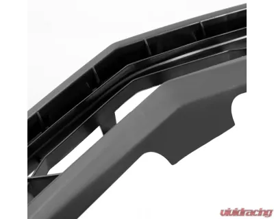 Spec-D Black Front Upper Bumper Hood Grille Chevrolet Camaro 2016-2022 - HG-CMR16GB-KH