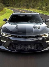 Spec-D Black Front Upper Bumper Hood Grille Chevrolet Camaro 2016-2022                                     - HG-CMR16GB-KH - Image 10