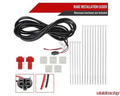 Spec-D Black Raptor Style Mesh Grille w/ LED Light Bar Ford F-150 2009-2014 - HG-F15009BB-DRL-RS