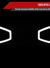 Spec-D Black Raptor Style Mesh Grille w/ LED Light Bar Ford F-150 2009-2014                                     - HG-F15009BB-DRL-RS - Image 3