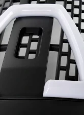 Spec-D Black Raptor Style Mesh Grille w/ LED Light Bar Ford F-150 2009-2014                                     - HG-F15009BB-DRL-RS - Image 4