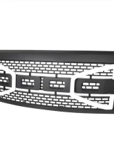 Spec-D Black Raptor Style Mesh Grille w/ LED Light Bar Ford F-150 2009-2014                                     - HG-F15009BB-DRL-RS - Image 10