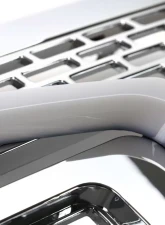 Spec-D Chrome Raptor Style Mesh Grille w/ LED Light Bar Ford F-150 2009-2014                                     - HG-F15009C-DRL-RS - Image 4